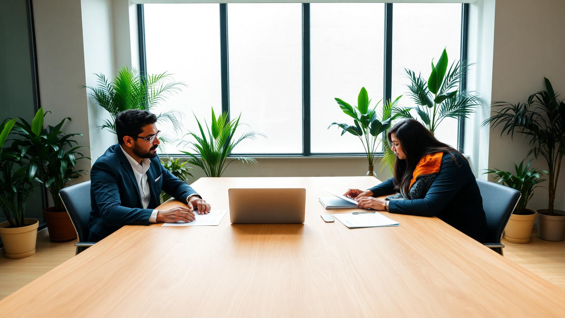 Swar Koparkar Associates team in a client review
